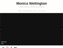 Tablet Screenshot of monicawellington.com